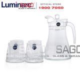  Luminarc P5362 - Bộ Bình Thủy Tinh Luminarc Bucolique 1.3 lít (5 món) | Thủy Tinh Cao Cấp 