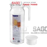  Luminarc G2664 - Bình Nước Thủy Tinh Luminarc Octime 1100ml | Thủy Tinh Cao Cấp 