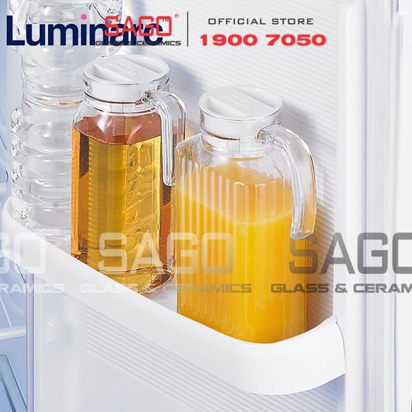  Luminarc G2668 - Bình Nước Thủy Tinh Luminarc Quadro Cao Cấp 1700ml |  Thủy Tinh Cao Cấp 