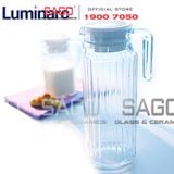  Luminarc 53808 - Bình Nước Thủy Tinh Luminarc Quadro Cao Cấp 1300ml |  Thủy Tinh Cao Cấp 