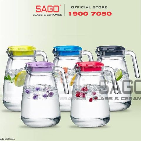  Pasabahce 43028 - Bình Thủy Tinh Pasabahce Carre sodalime glass 1800ml | Nhập Khẩu Thổ Nhĩ Kỳ 