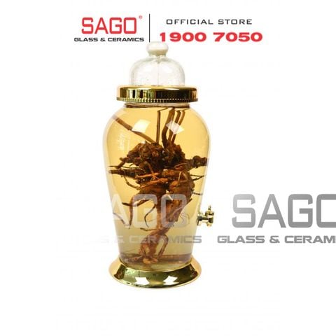  YONGCHEON NO6V - Bình Sâm Hàn Quốc Yongcheon 13.0 Lít Có Vòi | Bình Số 06V , Bình Sâm Cao Cấp Hàn Quốc 