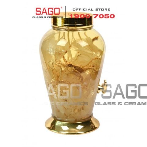  YONGCHEON No80V - Bình Sâm Hàn Quốc Yongcheon 8.5 Lít Có Vòi | Bình Số 80V , Bình Sâm Cao Cấp Hàn Quốc 