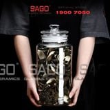  Bình Ngâm Rượu Trụ Nắp Mài 3.0 Lít | Tùy Chọn Có hoặc không Vòi 