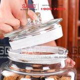  Hũ Thực Phẩm Trụ Nắp Mài Cao Cấp | Tùy Chọn Dung Tích 