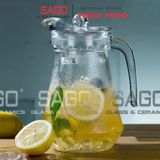  DELI EH1002.1 - Bình Nước Thủy Tinh Deli Delisoga Pitcher 1100ml | Thủy Tinh Cao Cấp 