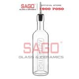  Luigi Bormioli A12207 - Bình Thủy Tinh Luigi Bormioli Optima Authentica Crystal Glasses 525ml | Có Vòi , Nhập Khẩu Italy 