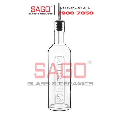  Luigi Bormioli A12207 - Bình Thủy Tinh Luigi Bormioli Optima Authentica Crystal Glasses 525ml | Có Vòi , Nhập Khẩu Italy 