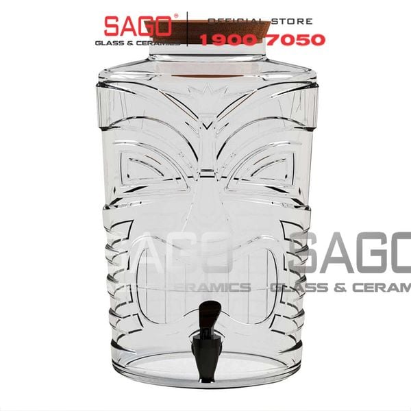  LIBBEY 992397 - Bình Thủy Tinh Libbey Tiki Dispenser 7600ml | Nhập Khẩu E.U 