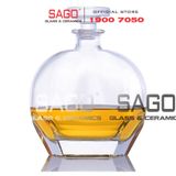  Luigi Bormioli A11334 - Bình Thủy Tinh Luigi Bormioli Puccini Dec.Liquore Crystal Glasses 730ml | Nhập Khẩu Italy 
