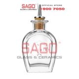  Luigi Bormioli A12274 - Bình Thủy Tinh Luigi Bormioli Dash Elixir Crystal Glasses 100ml | Có Vòi , Nhập Khẩu Italy 