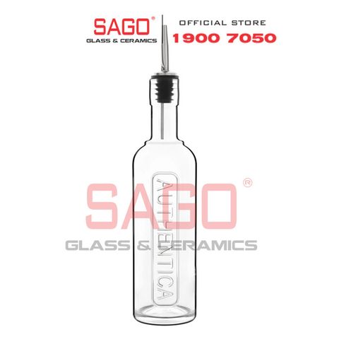  Luigi Bormioli A12208 - Bình Thủy Tinh Luigi Bormioli Optima Authentica Crystal Glasses 273ml | Có Vòi , Nhập Khẩu Italy 