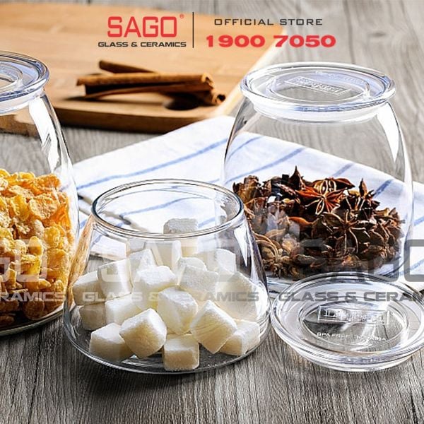  LIBBEY 502 - Hũ Thủy Tinh Libbey Vibe Jar  750ml | Thủy Tinh Cao Cấp 