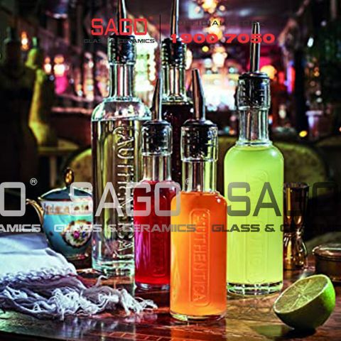  Luigi Bormioli A12207 - Bình Thủy Tinh Luigi Bormioli Optima Authentica Crystal Glasses 525ml | Có Vòi , Nhập Khẩu Italy 