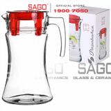  Pasabahce 43018 - Bình Nước Thủy Tinh Pasabahce Jud With Lid 1400ml | Nhập Khẩu Thổ Nhĩ Kỳ 