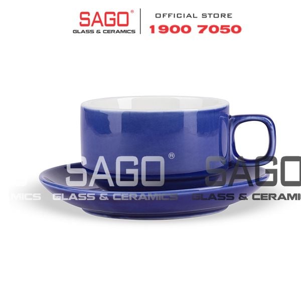  Bộ Tách sứ Stack Espesso Procelain Coban Cup 150ml | Gốm Sứ Bát Tràng Cao Cấp 