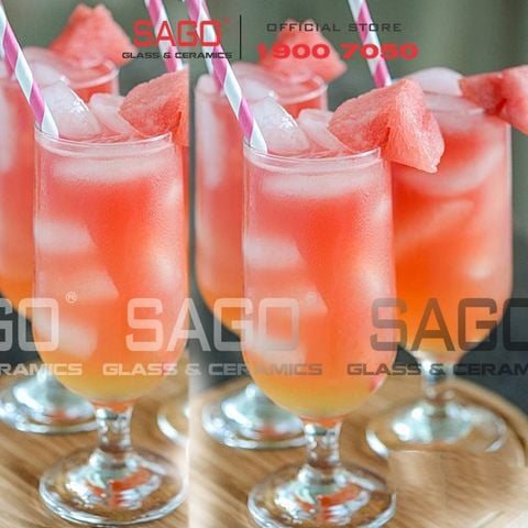  Deli GL3728 - Ly Thủy Tinh Deli Embassy 350ml | Thủy Tinh Cao Cấp 