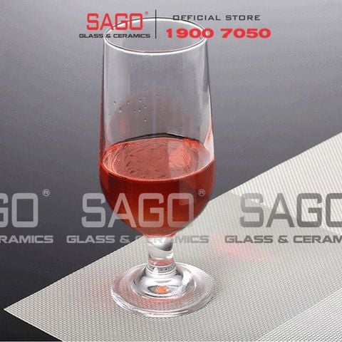  Deli GL3728 - Ly Thủy Tinh Deli Embassy 350ml | Thủy Tinh Cao Cấp 