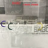  DELI GPB57 - Ly Thủy Tinh Chịu Nhiệt Delisoga Borosilicate Lexington Coffee Cup Glass 420ml | Thủy Tinh Cao Cấp 