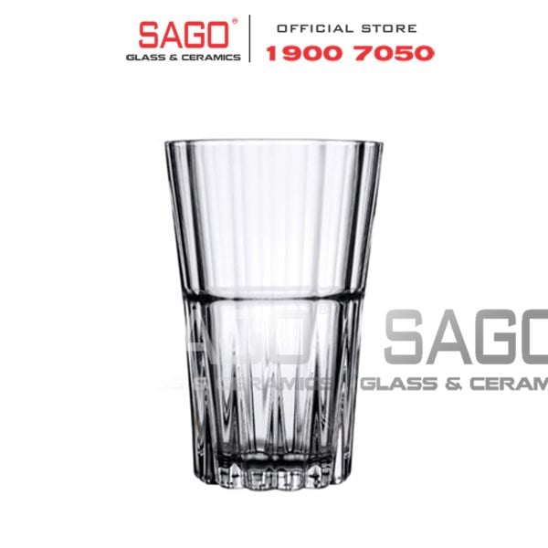  Pasabahce 1205180 - Ly Thủy Tinh Pha Lê Pasabahce Crystallin Sword Long Drink Tumbler Glass 350ml | Nhập Khẩu Thổ Nhĩ Kỳ 