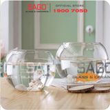 Pasabahce 43427 - Chậu Hoa Thủy Tinh Tròn Pasabahce Botanica Cao 12cm | Nhập Khẩu Thổ Nhĩ Kỳ 