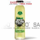  Chai Thủy Tinh Tròn Cao 350ml Nắp Thiết | Tùy Chọn Màu Nắp 