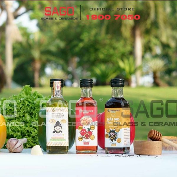  Chai Thủy Tinh Vuông 100ml Nắp nhôm | Thủy Tinh Cao Cấp 