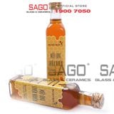  Chai Thủy Tinh Vuông Nắp Nhôm | Tùy Chọn Dung Tích Và Màu Nắp 