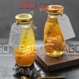  Chai Thủy Tinh 300ml Nắp Thiết | Tùy Chọn Màu Nắp 