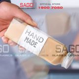  Chai Thủy Tinh Vuông Cao Nắp Nhôm | Tùy Chọn Dung Tích 