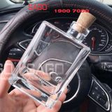  Chai Thủy Tinh Vuông Cổ Lệch 280ml Nắp Gỗ Ép | Thủy Tinh Cao Cấp 