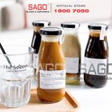  Chai Thủy Tinh 300ml Nắp Thiết | Tùy Chọn Màu Nắp 