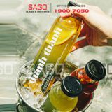  Chai Thủy Tinh Tròn Cao 350ml Nắp Thiết | Tùy Chọn Màu Nắp 