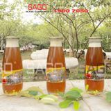  Chai Thủy Tinh Tròn Nắp Thiết | Tùy Chọn Dung Tích 