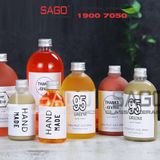  Chai Thủy Tinh Tròn Nắp Nhôm Cao Cấp | Tùy Chọn Dung Tích 