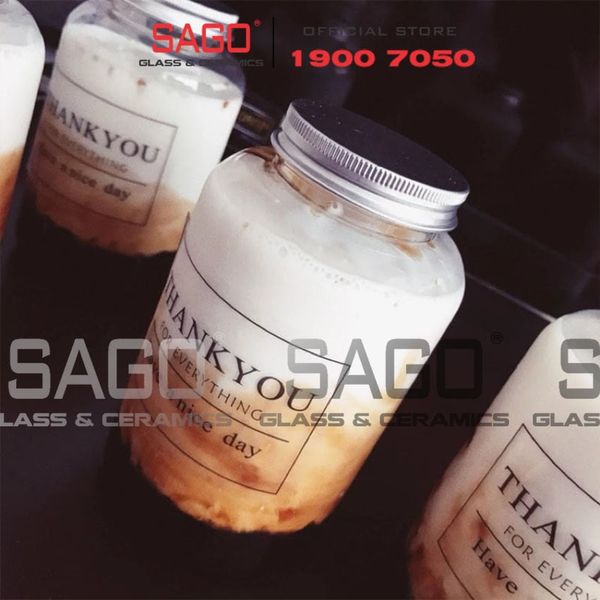  Chai Thủy Tinh Tròn Miệng To 500ml | Thủy Tinh Cao Cấp 