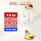  PH 7.5 - Bình Sâm Phú Hòa 7.5 Lít | Bình Sâm Cao Cấp Việt Nam 