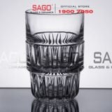  HF.GL1508 - Ly Thủy Tinh , Ly Trà Đá Everest Rock Glass 250ml | Thủy Tinh Cao Cấp 