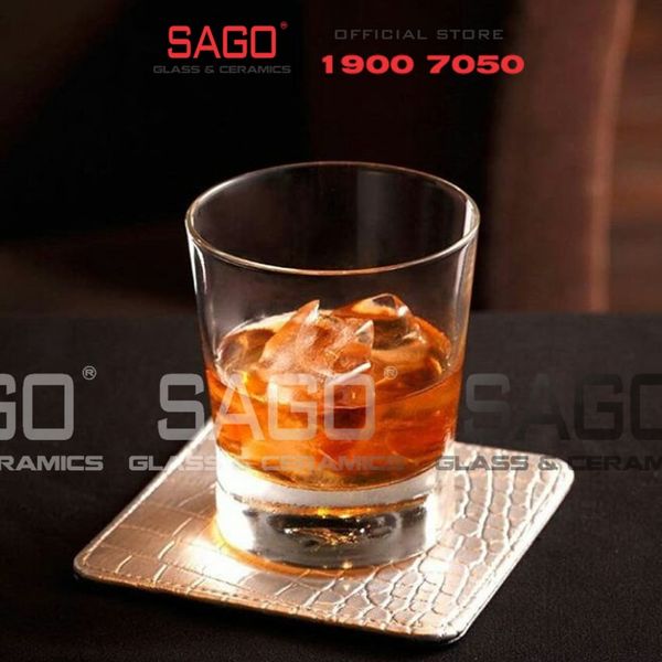  Ocean B21413 - Ly Thủy Tinh Ocean Ethan Double Rock 360ml | Nhập Khẩu Thái Lan 