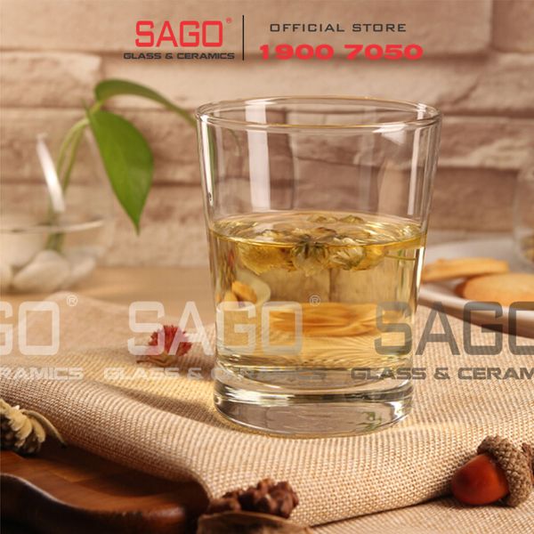  Ocean B21409 - Ly Thủy Tinh Ocean Ethan Rock 265ml | Nhập Khẩu Thái Lan 