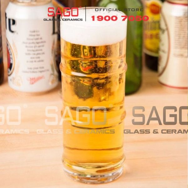  LIBBEY 32802 - Ly Thủy Tinh Libbey Bamboo Cooler 473ml | Nhập Khẩu USA 