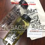  Chai Thủy Tinh Water PongDang Detox 420ml Nắp Nhựa | Thủy Tinh Cao Cấp 
