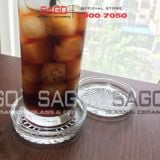  Union 337 - Đế Lót Thủy Tinh Union Coasters Diamond Đường Kính 3.5'' | Thủy Tinh Cao Cấp Nhập Khẩu Thái Lan 