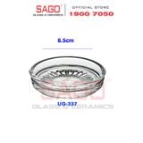 Union 337 - Đế Lót Thủy Tinh Union Coasters Diamond Đường Kính 3.5'' | Thủy Tinh Cao Cấp Nhập Khẩu Thái Lan 