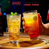  DELI DSY5840-3A - Ly Thủy Tinh Delisoga Studio Stripes Tumber Glass 410ml | Thủy Tinh Nhập Khẩu Cao Cấp 