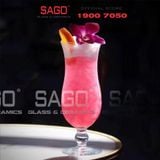  Deli EJ7648 - Ly thủy tinh Deli Poco Hurricane Glass 450ml | Thủy Tinh Cao Cấp 