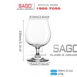  IDELITA 81CN36 - Ly thủy tinh Pha Lê IDELITA Rhone Belgian Beer Crystal Glasses 360ml | Thủy Tinh Pha Lê Cao cấp 
