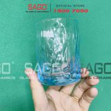  DELI JS5179B - Ly Thủy Tinh Deli Sogente Green Rock glass 355ml | Thủy Tinh Cao Cấp 