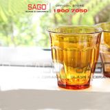  DURALEX D1028D - Ly Thủy Tinh Cường Lực Duralex Picardie Amber Rock Glass 310ml | Nhập Khẩu Pháp 