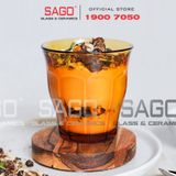 DURALEX D1028D - Ly Thủy Tinh Cường Lực Duralex Picardie Amber Rock Glass 310ml | Nhập Khẩu Pháp 